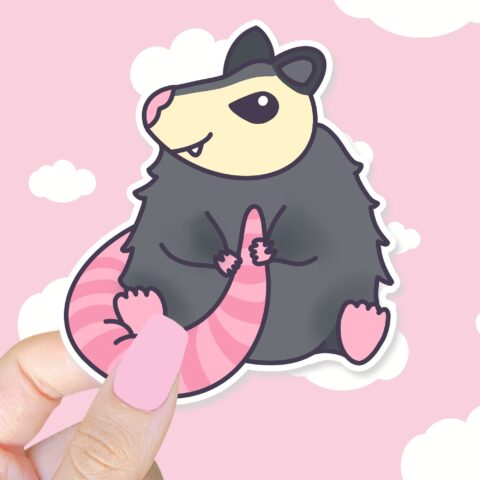 Adorable Possum Sticker