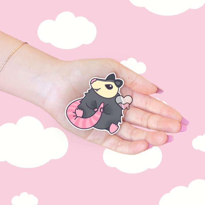 Adorable Possum Sticker