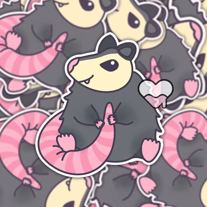 Adorable Possum Sticker