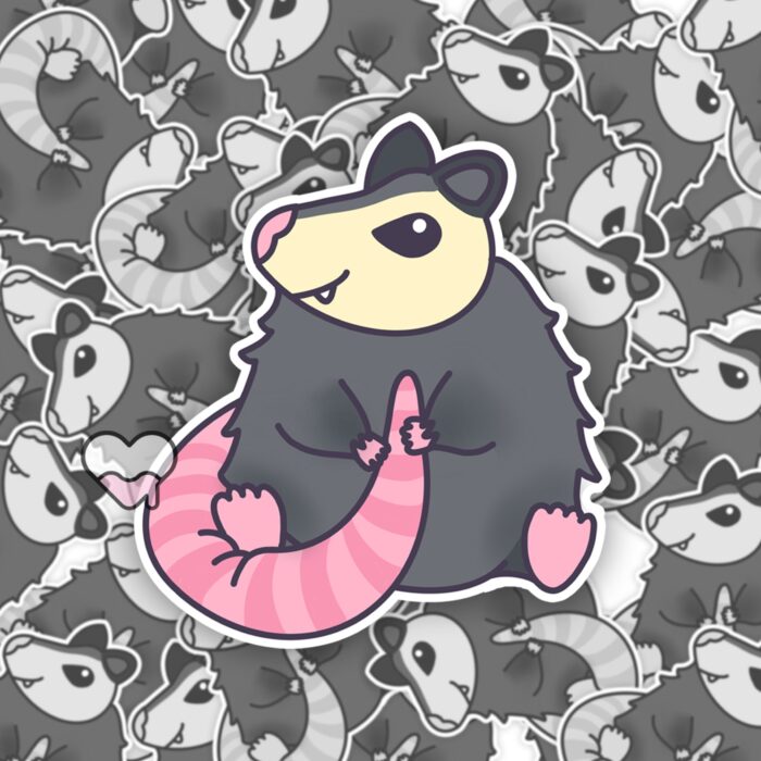 Adorable Possum Sticker