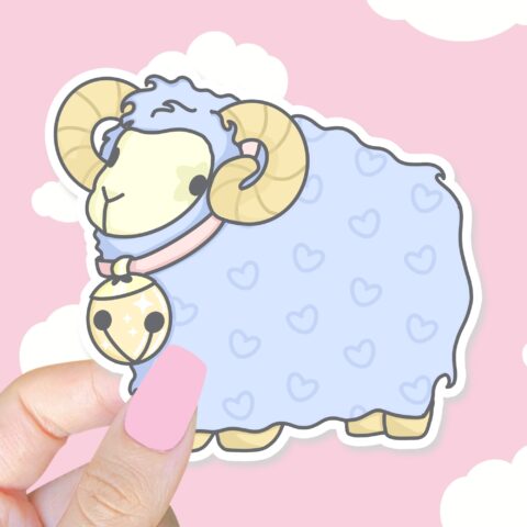 Adorable Ram Sticker