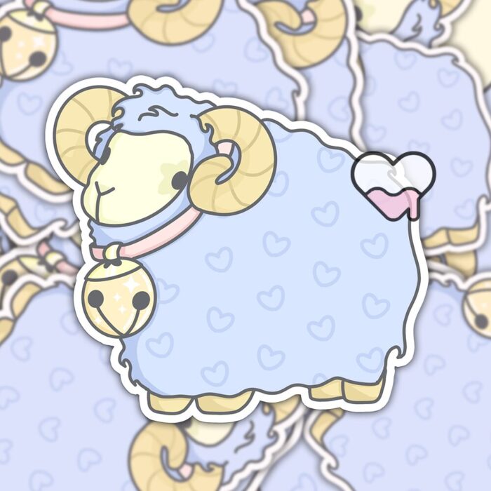 Adorable Ram Sticker