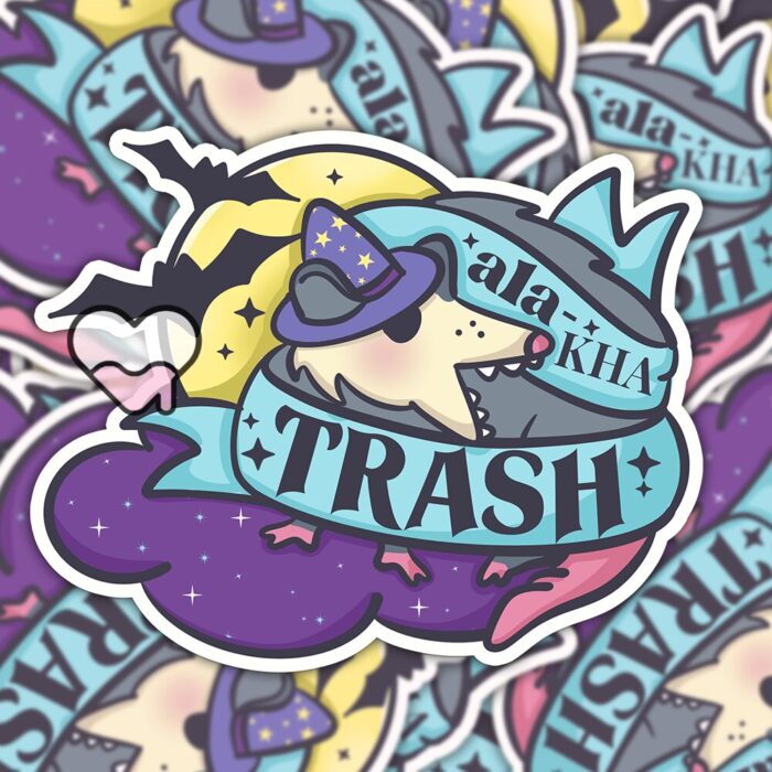 Ala Ka Trash Possum Sticker