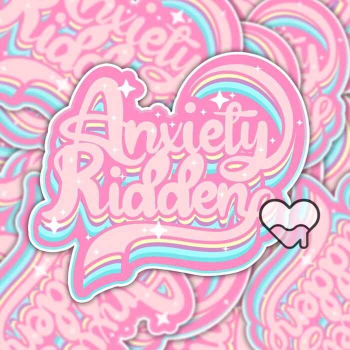 Anxiety Ridden Sticker