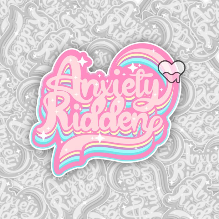 Anxiety Ridden Sticker