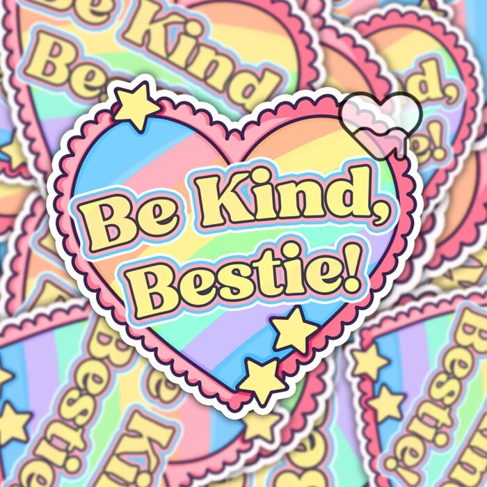 Be Kind Bestie Sticker