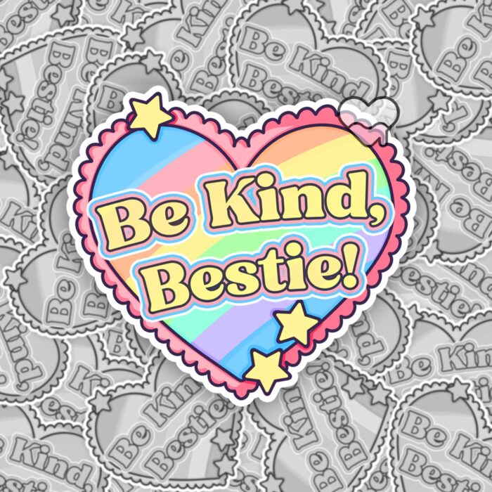 Be Kind Bestie Sticker