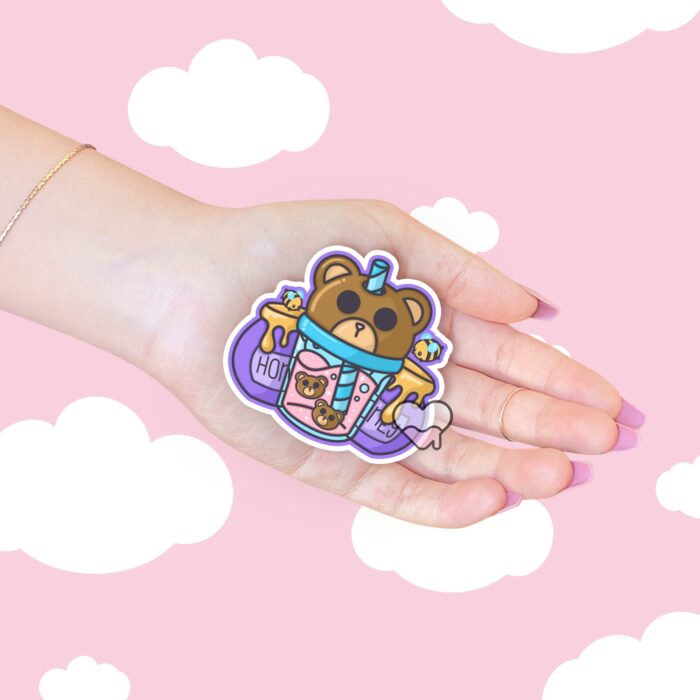 Bear Honey Juice Sticker