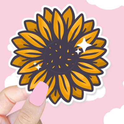 Beautiful Sunflower Sticker