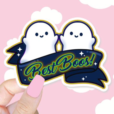 Best Boo Ghosts Sticker