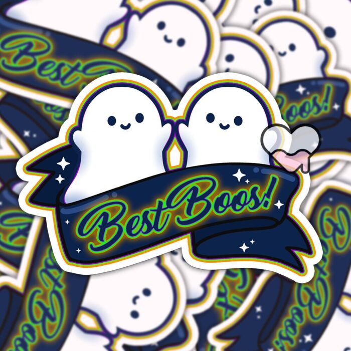 Best Boo Ghosts Sticker