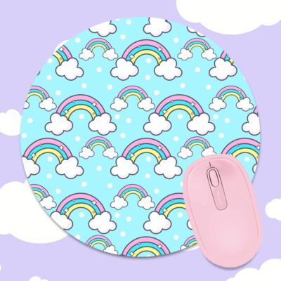 Blue Rainbows Mousepad
