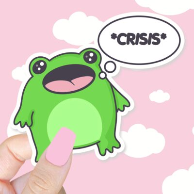 Boopie Crisis Sticker