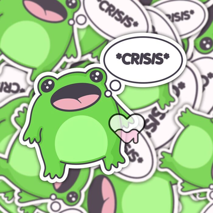 Boopie Crisis Sticker