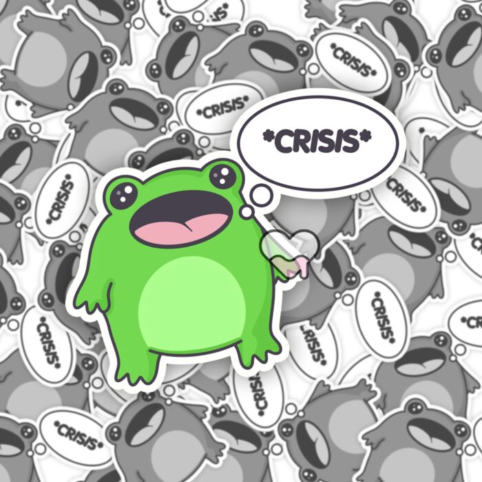 Boopie Crisis Sticker
