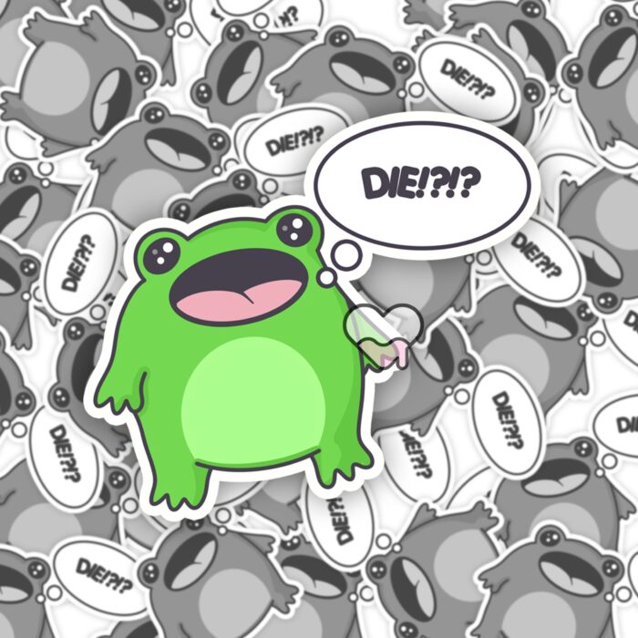 Boopie Die Sticker