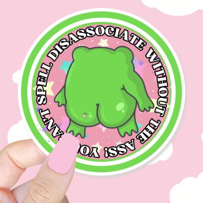 Boopie Disassociate Sticker