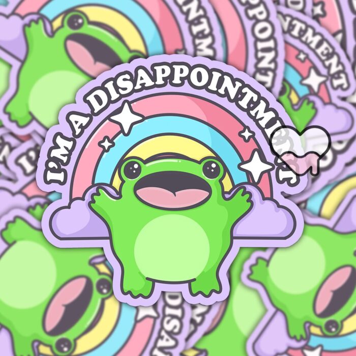 Boopie Disappointment Sticker