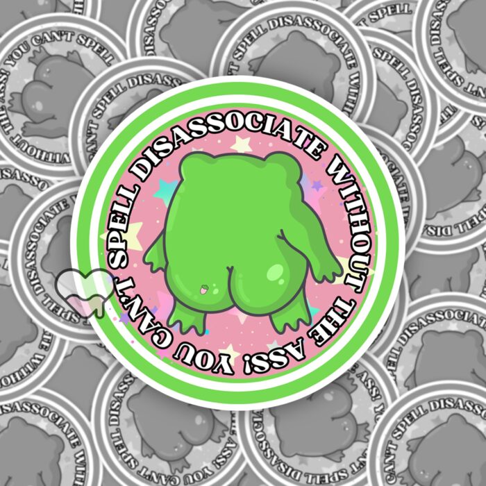 Boopie Disassociate Sticker