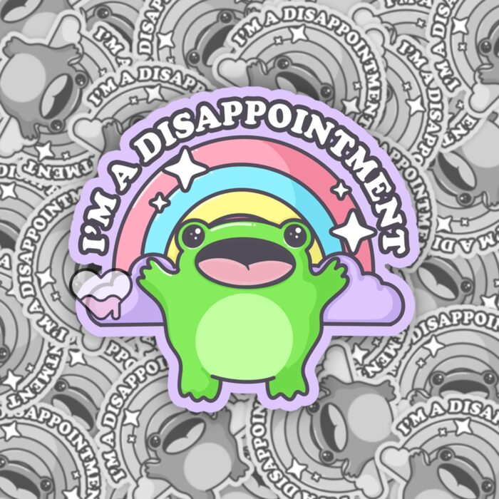 Boopie Disappointment Sticker