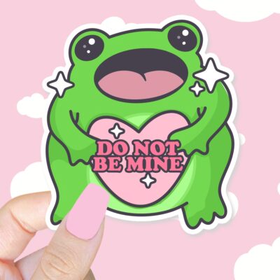 Boopie Do Not Be Mine Sticker
