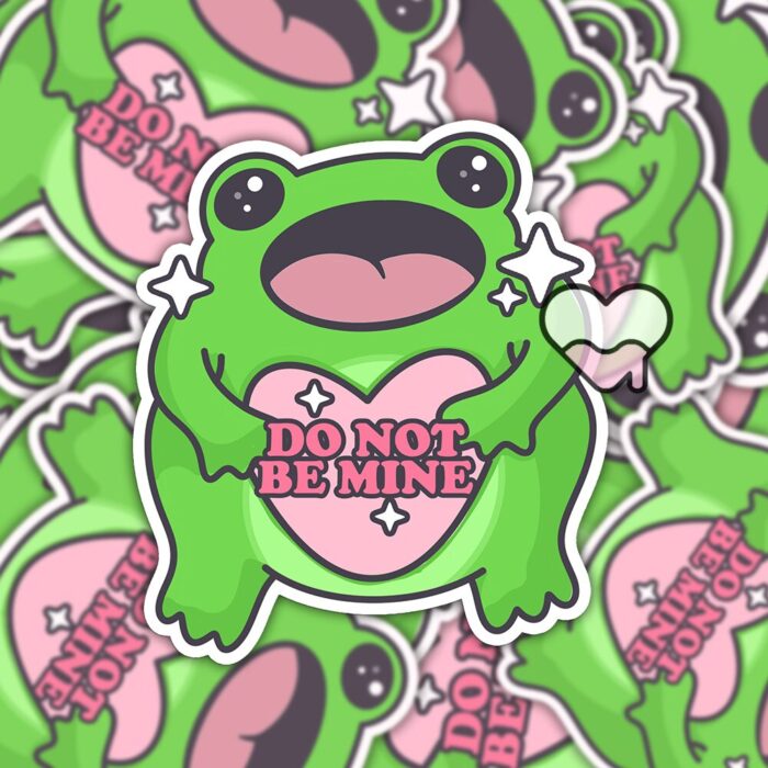 Boopie Do Not Be Mine Sticker