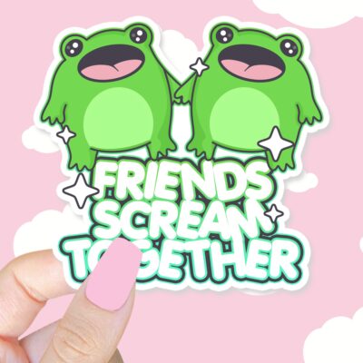 Boopie Friends Scream Together Sticker
