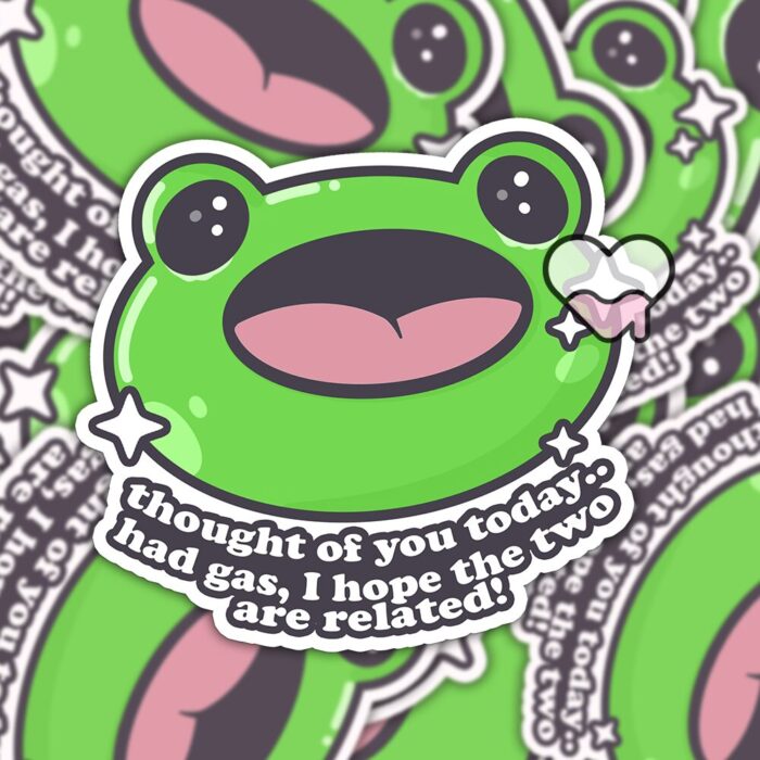 Boopie Got Gas Sticker