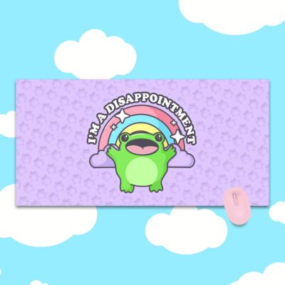 Boopie Im A Disappointment Deskmat