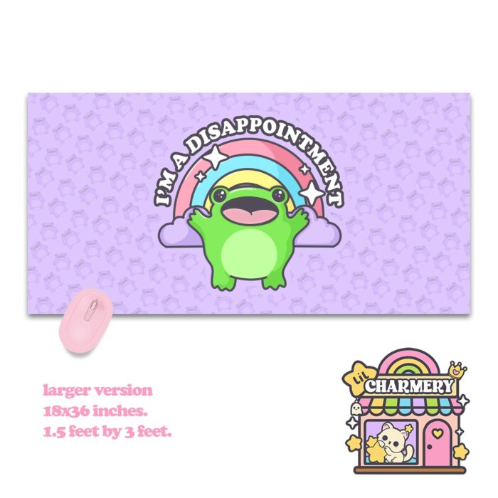 Boopie Im A Disappointment Deskmat