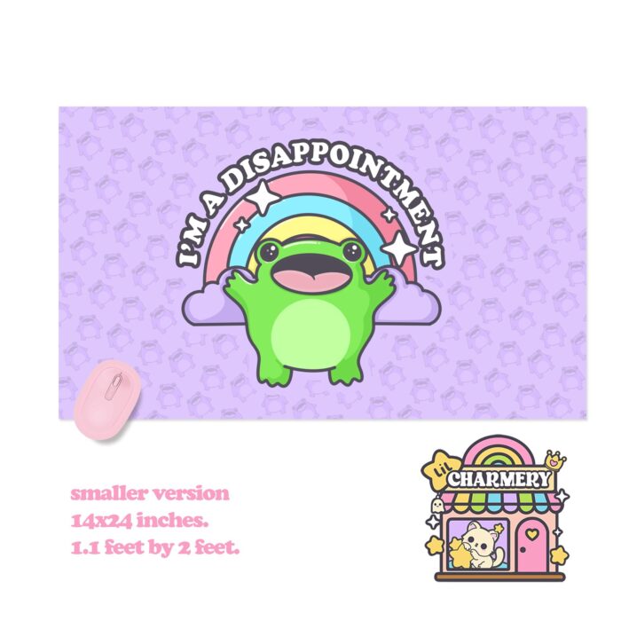 Boopie Im A Disappointment Deskmat