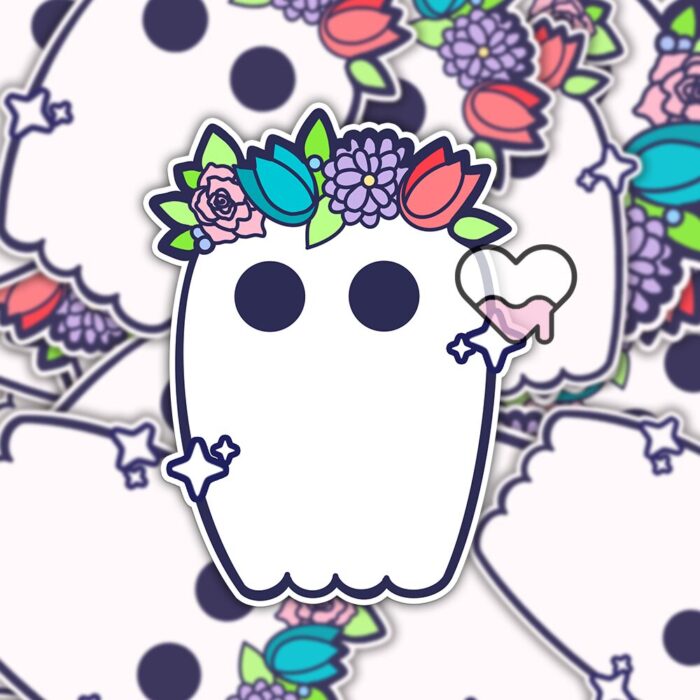 Bootiful Ghost Sticker