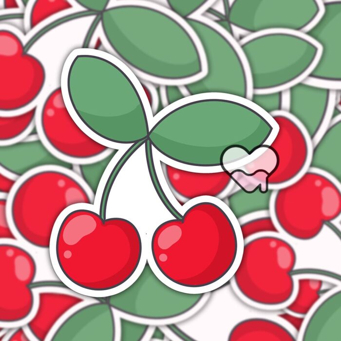 Bright Cherries Sticker