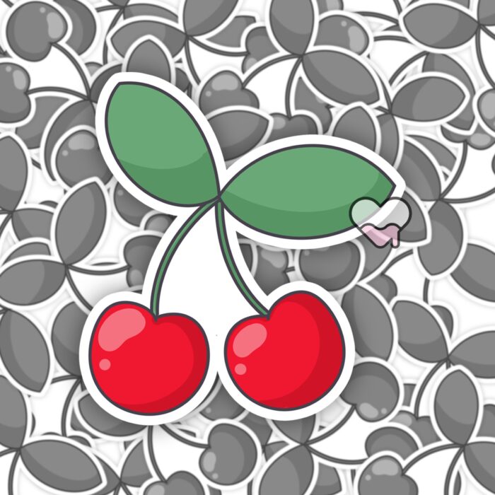 Bright Cherries Sticker