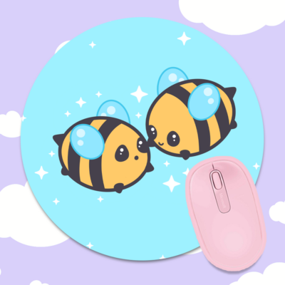 Bumbly Bee Pals Mousepad
