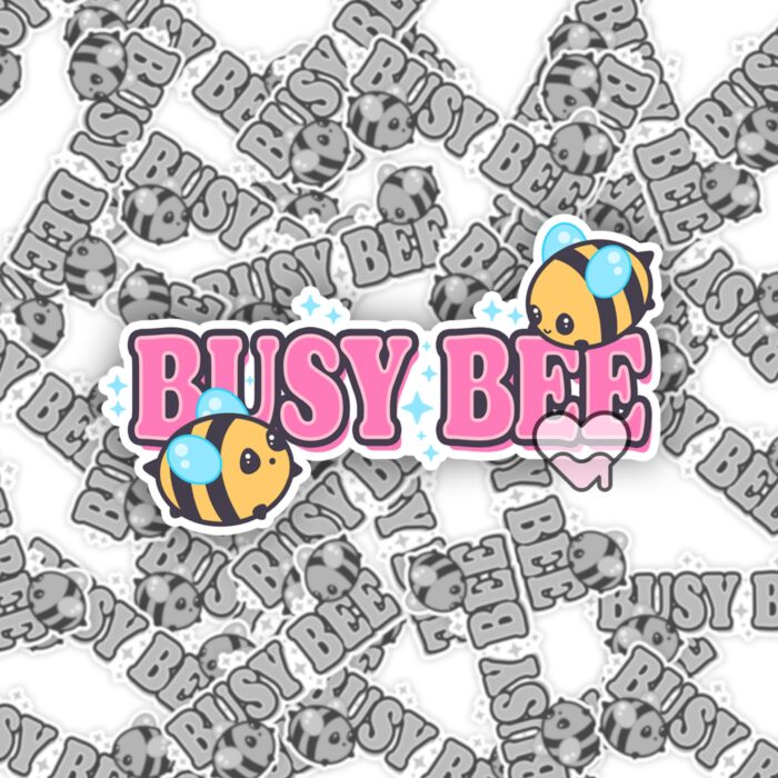 Bumbly Bee Busy Bee Sticker
