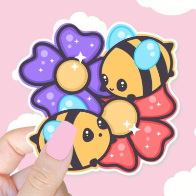 Bumbly Bees Bee Friends Sticker
