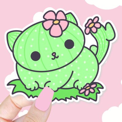 Cacticat Sticker