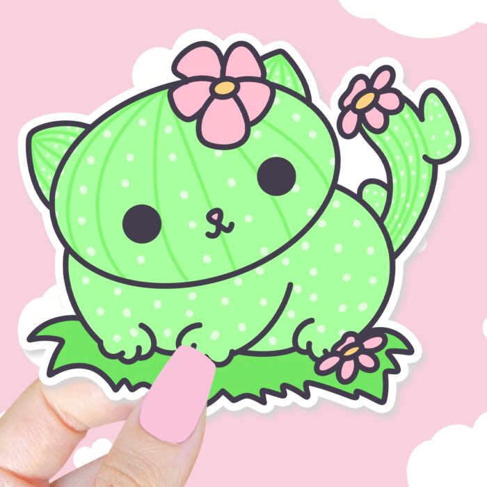 Cacticat Sticker