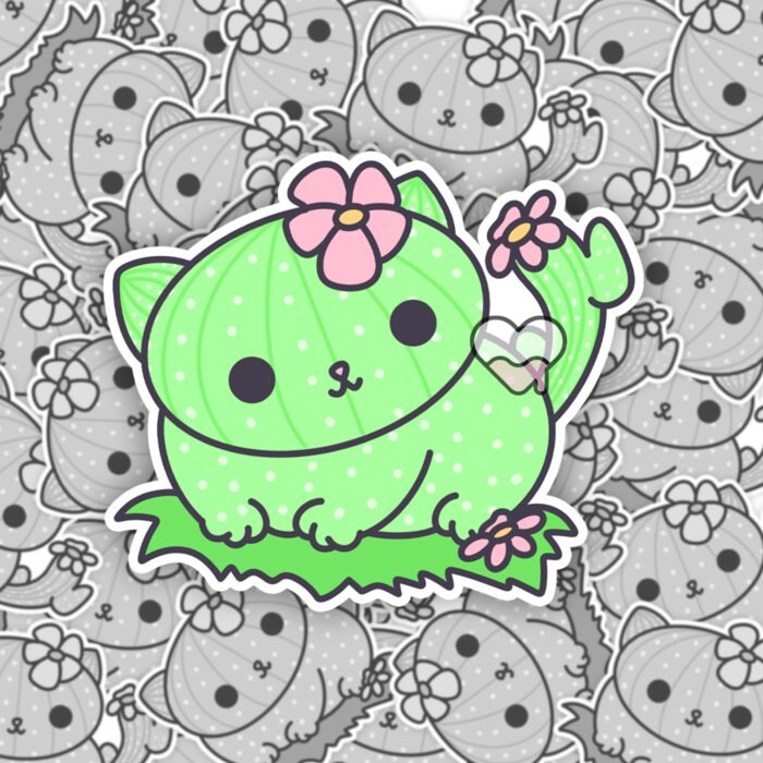 Cacticat Sticker