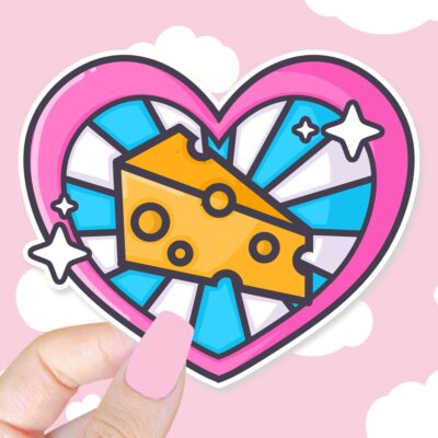 Cheese Sticker