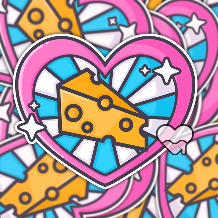 Cheese Sticker