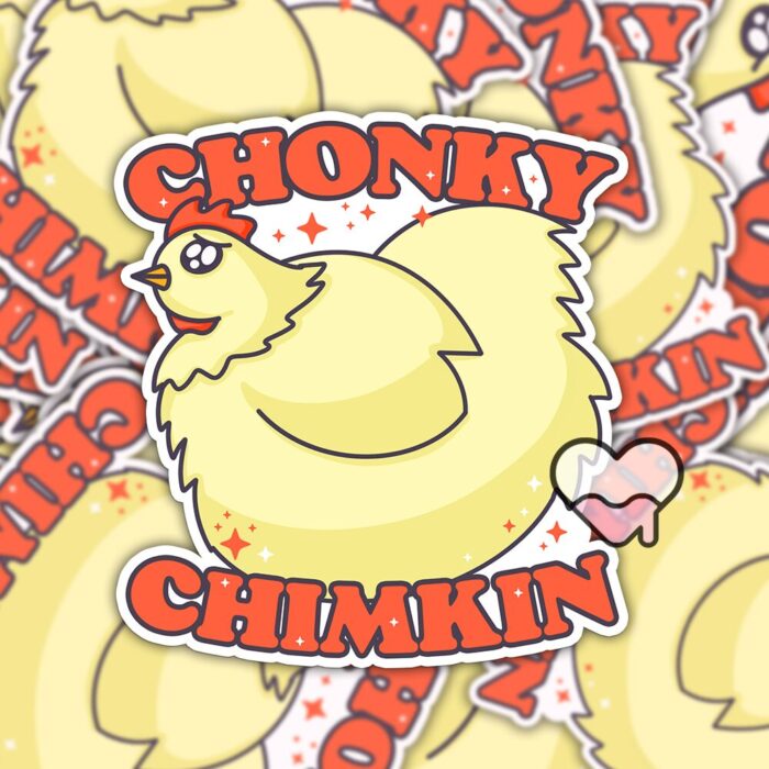 Chonky Chimkin Sticker
