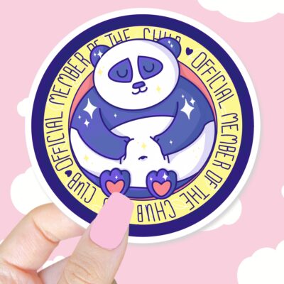 Chub Cub Club Sticker