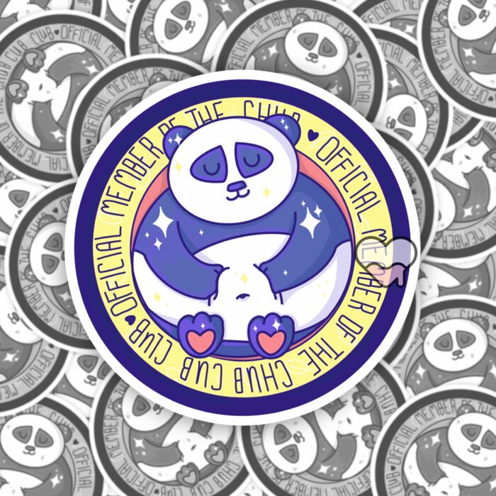 Chub Cub Club Sticker
