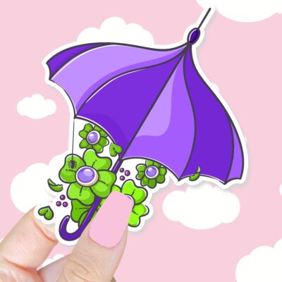 Creepy Umbrella Sticker