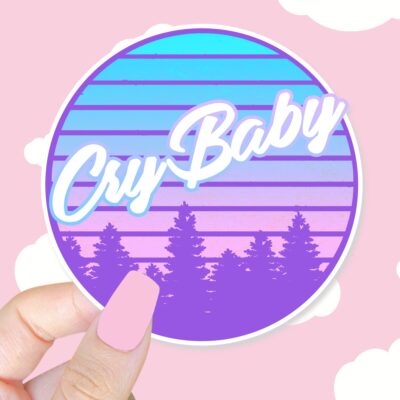 Cry Baby Sticker