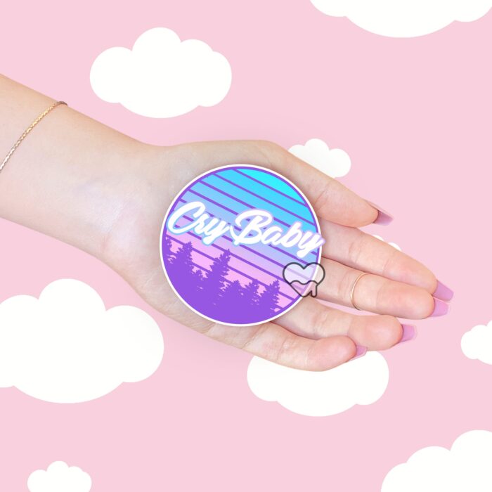 Cry Baby Sticker