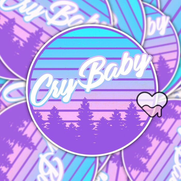 Cry Baby Sticker