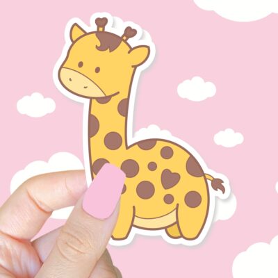 Cute Giraffe Sticker